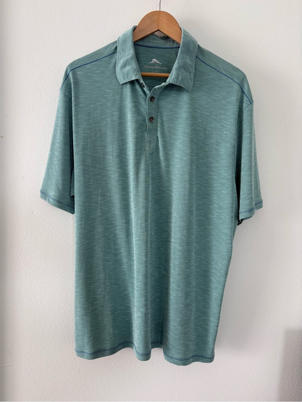 Tommy Bahama Men's Teal Green Polo Shirt